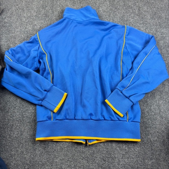 NIKE Mens Vintage Blue/Yellow Track Jacket size: Large - Picture 2 of 8